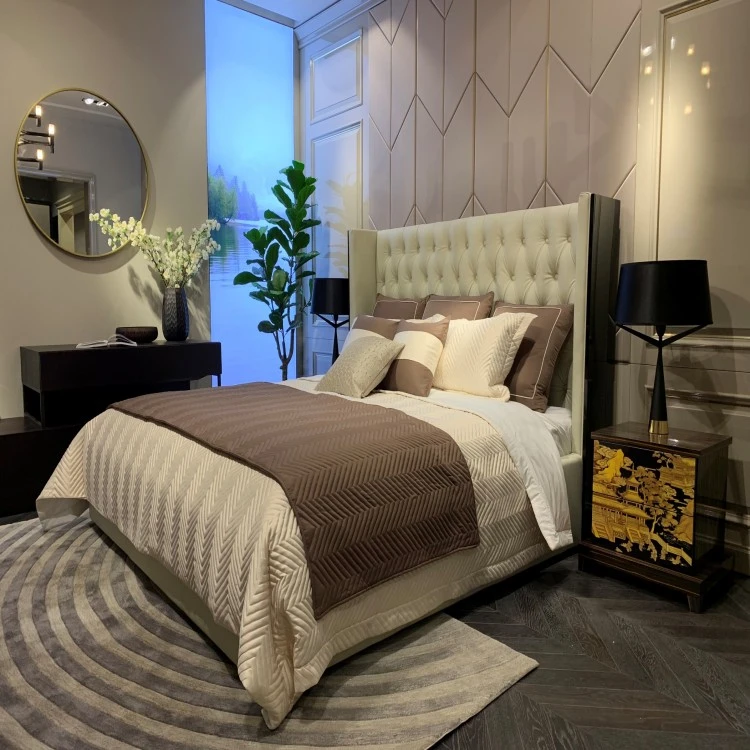 Vintage stijl bed